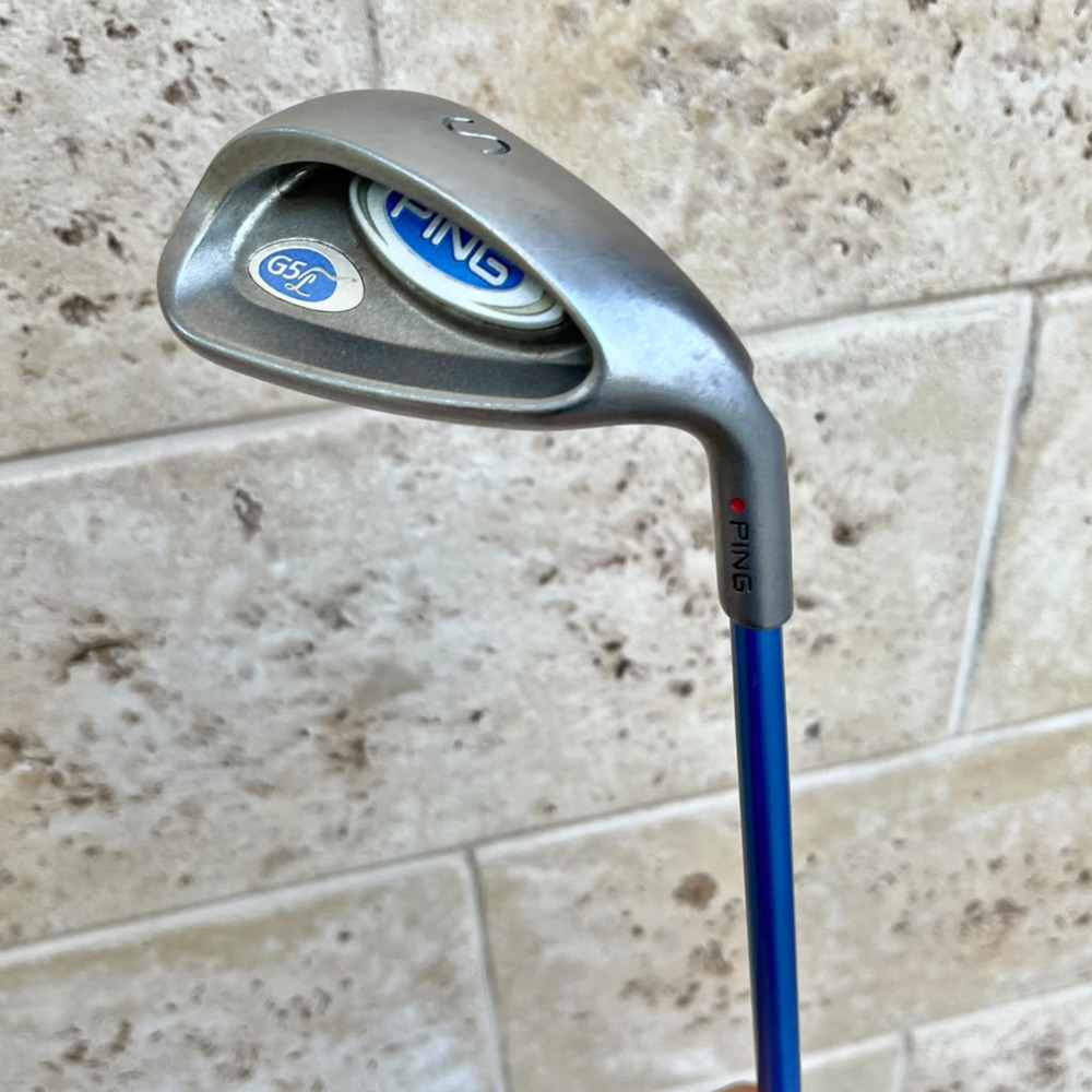 Women's Ping G5L Orange Dot Sand Wedge / Ping ULT50I Ladies Flex RH Graphite 35"